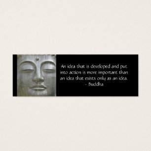 Buddha Quote Profile Card