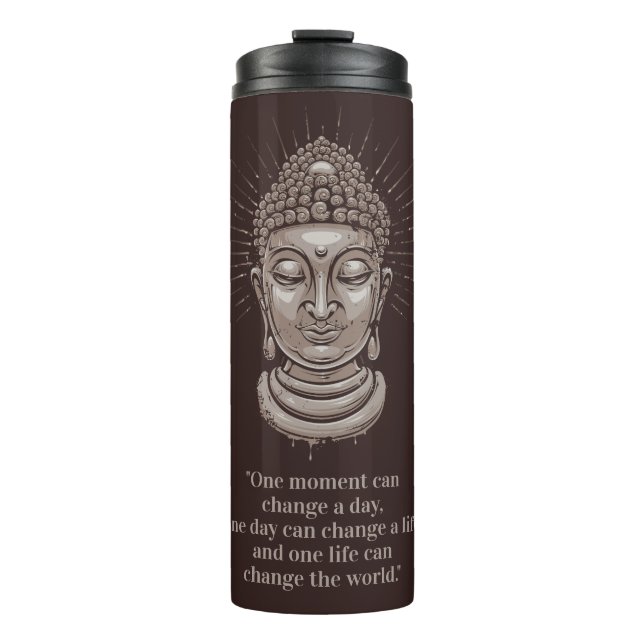 Buddha Quotes custom name tumbler (Front)