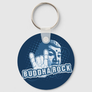 BUDDHA Rock & Roll ! Keychain