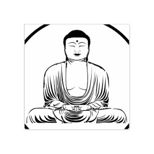 Buddha Rubber Stamp