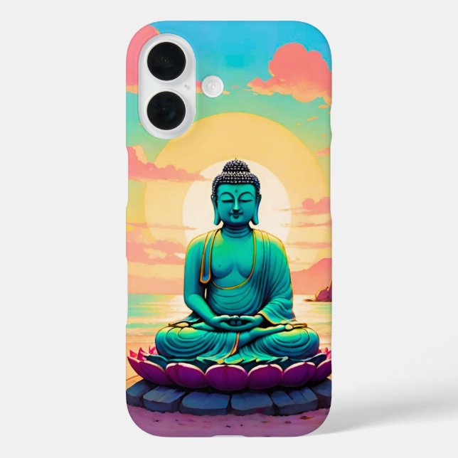 Buddha’s Sunset Reflection Case-Mate iPhone Case (Back)