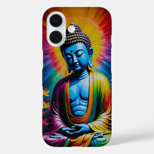 Buddha Sacred Rays of Peace iPhone 16 Case