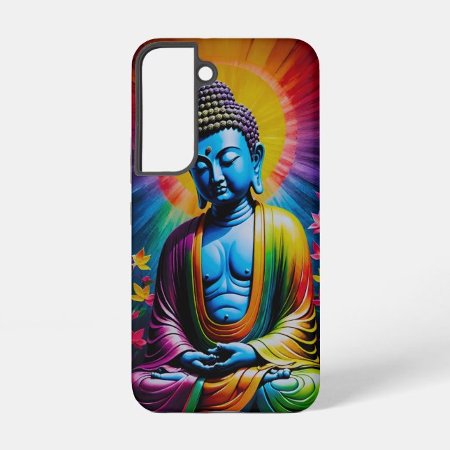 Buddha Sacred Rays of Peace Samsung Galaxy S22 Case (Back)