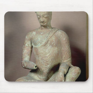 Buddha seated in meditation, from Fondukistan Mouse Pad