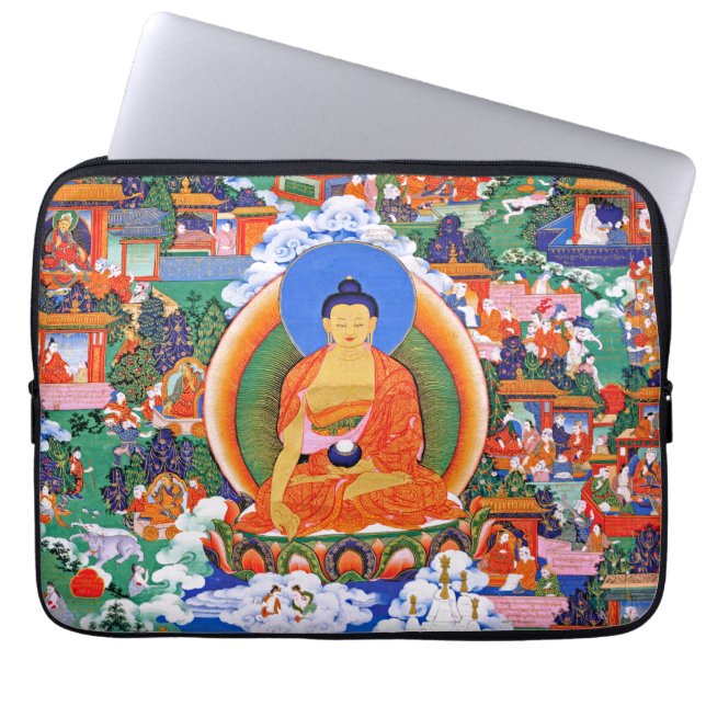 Buddha - Shakyamuni Buddha Laptop Sleeve (Front)