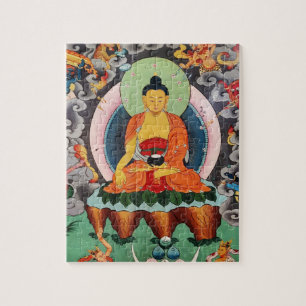 Buddha Shakyamuni & Compassion, Himalayas (Dharma) Jigsaw Puzzle