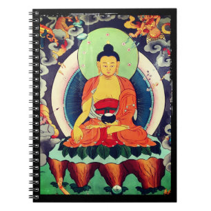 Buddha Shakyamuni painting, Himalayas - Nepal Notebook