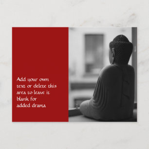 Buddha Sitting in Meditation Postcard