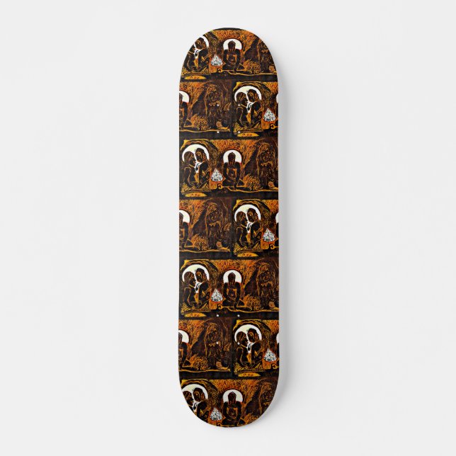 Buddha Skateboard (Front)