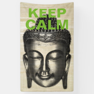 Buddha smile II - halftone black + your ideas Banner