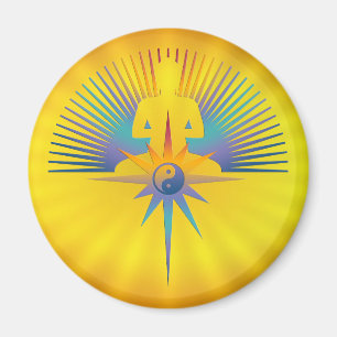 Buddha Star 3D Magnet