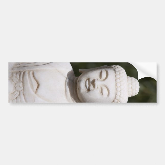 Buddha Statue Bumper Sticker (Front)