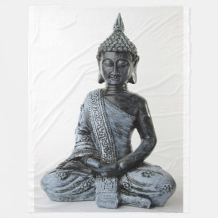BUDDHA STATUE FLEECE BLANKET