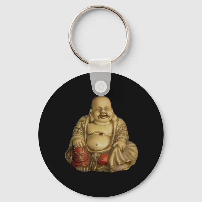Buddha Statue Keychain (Front)