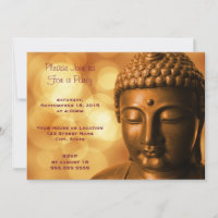 Buddha Statue with Bokeh Lights Generic Party