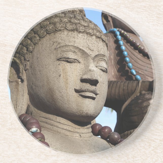 Buddha statues coaster (Front)