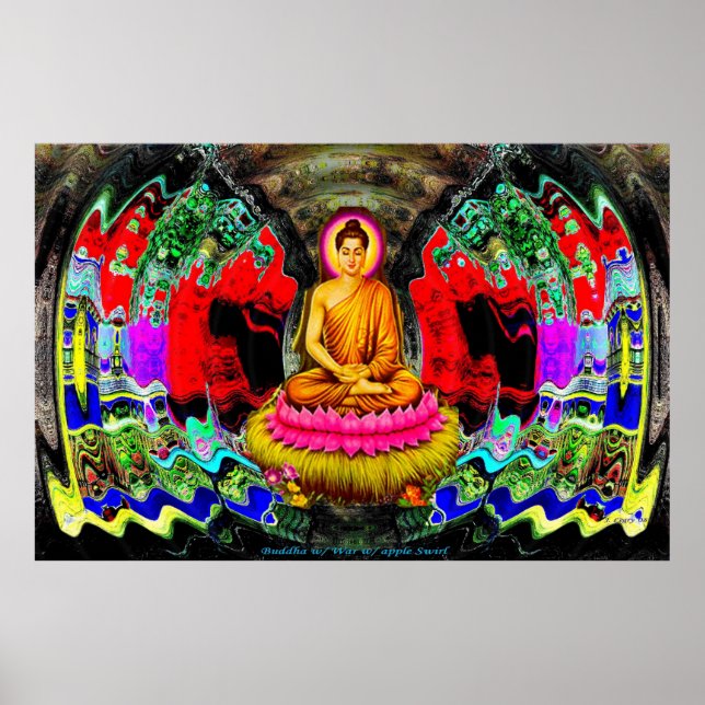 Buddha Swirl - Poster (Front)