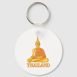 Buddha Thailand Keychain