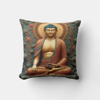 Buddha Throw Pillow