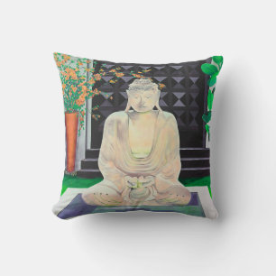 Buddha Throw Pillow