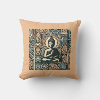 buddha throw pilow throw pillow