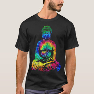 Buddha Tie Dye Vintage Yoga Spiritual Zen Buddhism T-Shirt
