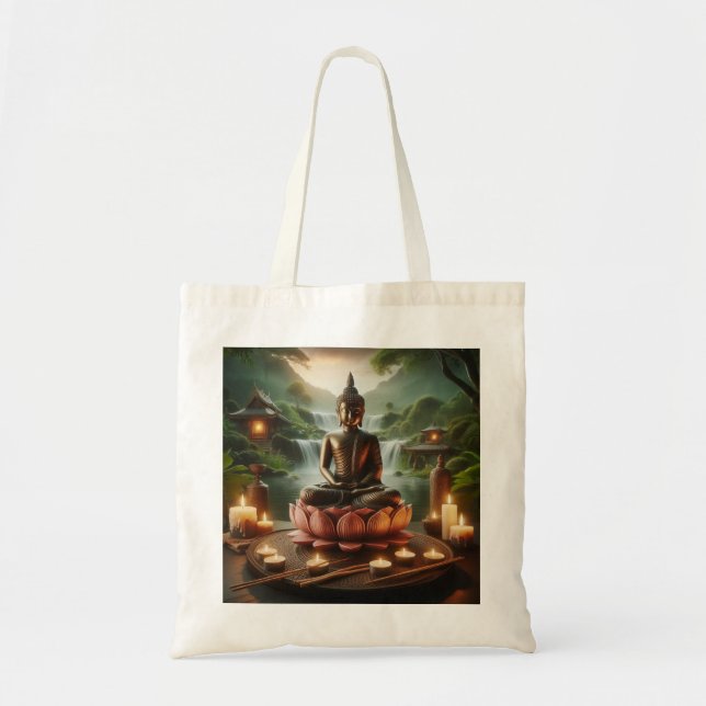 Buddha Tote Bag (Front)