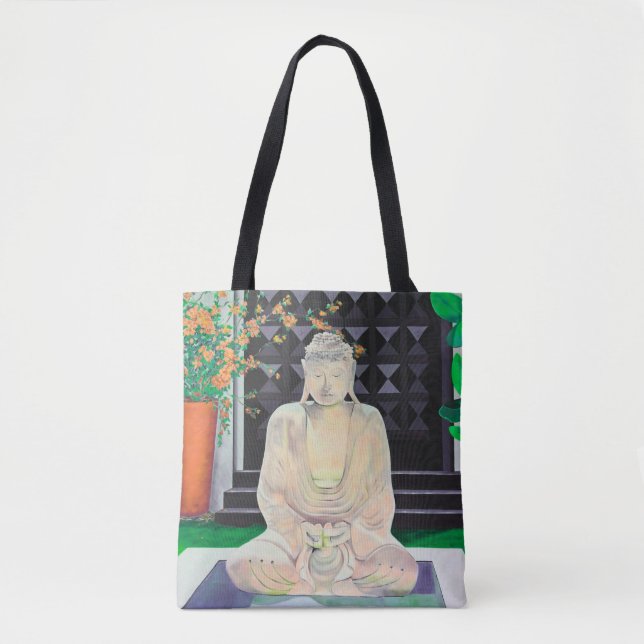Buddha Tote Bag (Front)