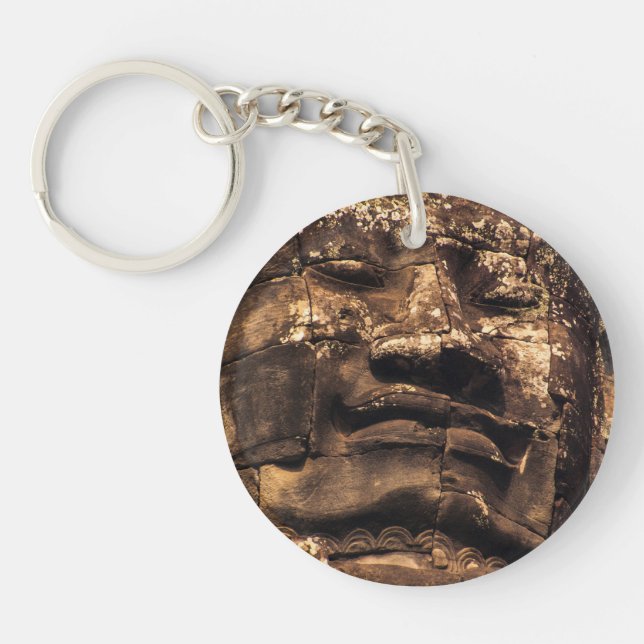 Buddha Totem Angkor Wat Keychain (Devant)