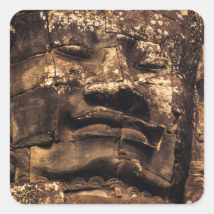 Buddha Totem at Angkor Wat - Sticker square