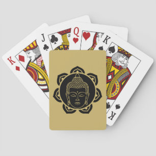 Buddha Wall Art Decor Chakra Decor Playing Cards