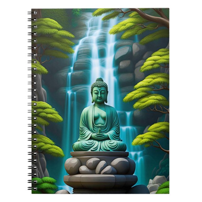 Buddha Waterfall Notebook (Front)