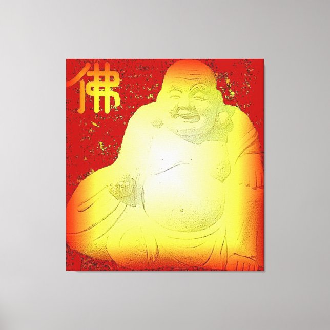 Buddha Wrapped Canvas (Front)