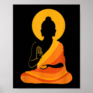 Buddha YingYang Zen Yoga, Relax, Enjoy Life Poster