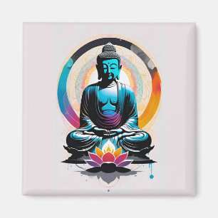 Buddha Zen Art Magnet