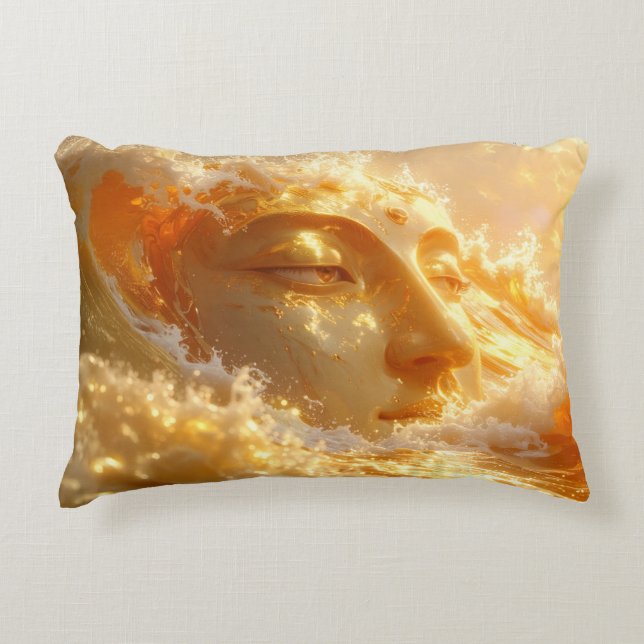 BUDDHA - ZEN BUDDHISM ACCENT PILLOW (Front)
