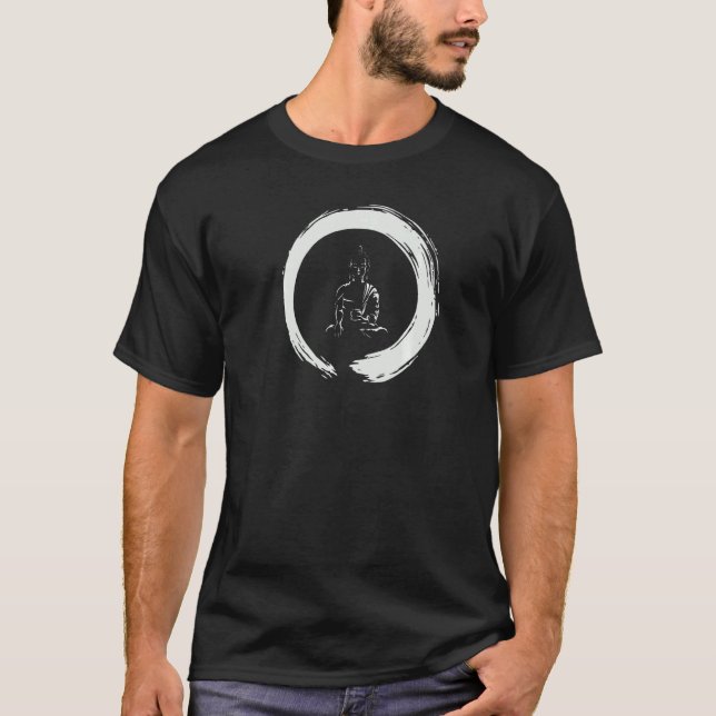 Buddha  Zen Buddhism Meditation T-Shirt (Front)