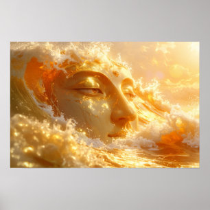 BUDDHA - ZEN BUDDHISM POSTER