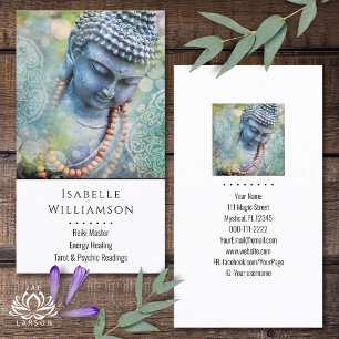 Buddha Zen Reiki Yoga Meditation Sacred Spiritual Business Card