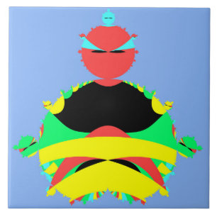 Buddhabrot Mandelbrot Set Gautama Buddha Image Tile