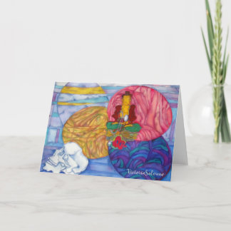 BUDDHA'S DREAMS  Folded  Card
