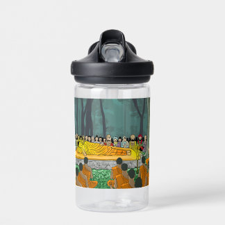 Buddha's Final Nirvana Water Bottle