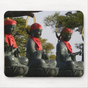 BUDDHAS IN MEDITATION MOUSE PAD