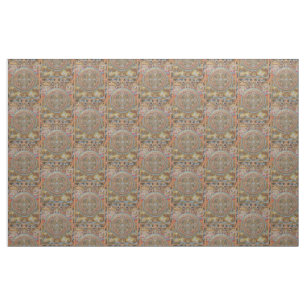 Buddha's Life Mandala Fabric