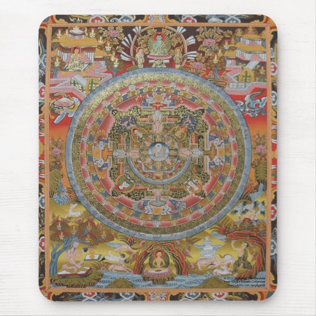 Buddha's Life Mousepad (Front)