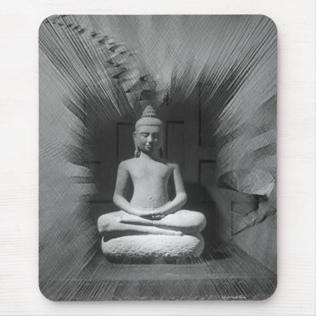 Buddhas Path Mousepad (Front)