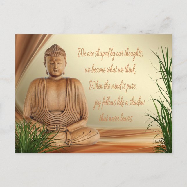 Buddha's Wisdom Postcard (Front)