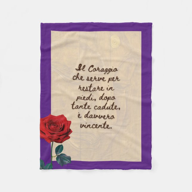 BuddhaToday #1 Buddha Accogliente  Fleece Blanket (Front)