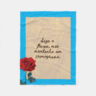 BuddhaToday #2 Buda Aconchegante  Fleece Blanket