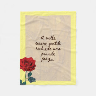 BuddhaToday #2 Buddha Accogliente  Fleece Blanket